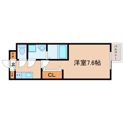 大物駅 徒歩7分 3階の物件間取画像